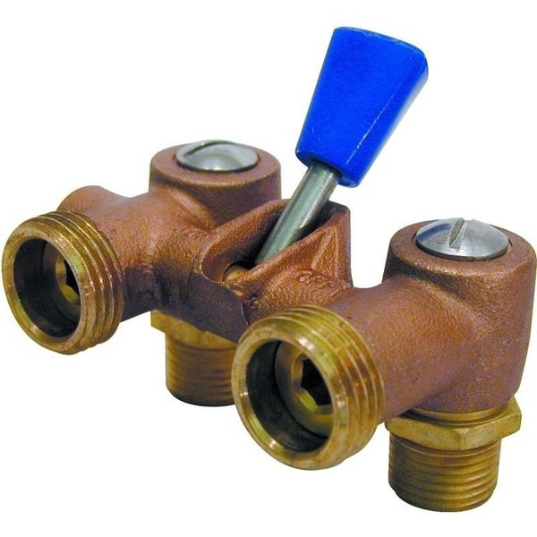 Mueller Washing Machine ShutOff Valve, HeavyDuty, Brass 102-207